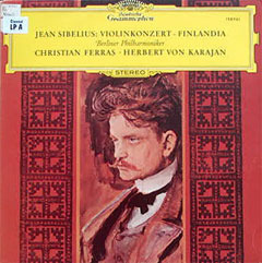 [중고] [LP] Christian Ferras, Herbert Von Karajan / Sibelius : Violinkonzert, Finlandia (sel200146)