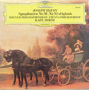 [중고] [LP] Karl Bohm / Haydn : Symphonien Nr.91, Nr.92 Oxford (sel200314)