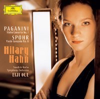 [중고] Hilary Hahn / Paganini : Violin Concerto No.1 Op.6, Spohr : Violin Concerto No.8 Op.47 (수입/002894776232)