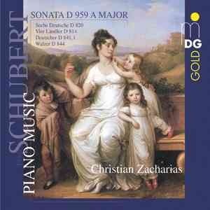 [중고] Christian Zacharias / Schubert : Piano Sonata D959, Dances (수입/mdg34014402)
