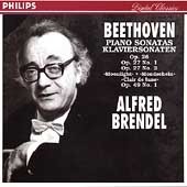 Alfred Brendel / Beethoven : Piano Sonata No.12 Op.26, No.13 Op.27 No.1, No.14 Op.27 No.2 &#039;Moonlight&#039;, No.19 Op.49 No.1 (미개봉/dp2515)