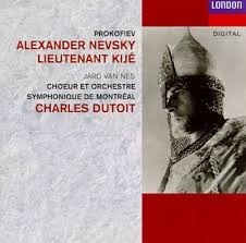 [중고] Charles Dutoit / Prokofiev : Alexander Nevsky Cantata Op.78, Lieutenant Kije Symphonic Suite Op.60 (미개봉/dd0941)