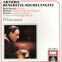 [중고] Arturo Benedetti Michelangeli / Bach, Brahms, Mozart (수입/cdm7692412)