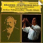 [중고] Claudio Abbado / Brahms : Symphony No.3, Tragic Overture (dg1157)