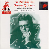 [중고] St. Petersburg String Quartet / String Quartets Nos. 3, 5&amp;7 (수입/smk66592)