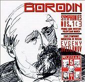 [중고] Evgeny Svetlanov / Borodin : Symphonies Nos. 1 &amp; 3 (수입/09026616742)