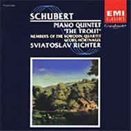 [중고] Sviatoslav Richter / Schubert : Piano Quintet (toce3084)