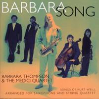 [중고] Barbara Thompson &amp; The Medici String Quartet / Barbara Song (수입/724354516726)