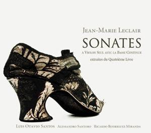 Luis Otavio Santos / Leclair : Violin Sonatas (Digipack/수입/미개봉/ram0403)