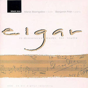 Marat Bisengaliev, Benjamin Frith / Elgar : Re-Discovered Works For Violin (수입/bbm1016)