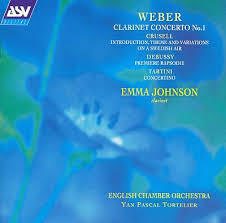 [중고] Emma Johnson / Weber : Clarinet Concerto No.1 (수입/cddca585)
