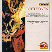 [중고] Alfred Scholz / Beethoven : Symphony No.2 (srk5006)