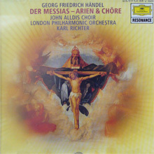Karl Richter / Handel : Der Messias - Arien &amp; Chore (수입/미개봉/4311642)