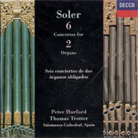 [중고] Peter Hurford, Thomas Trotter / Soler : 6 Concertos for 2 Organs (수입/4361152)