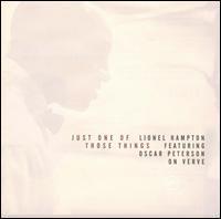 Lionel Hampton / Just One Of Those Things - Featuring Oscar Peterson On Verve (수입/미개봉)
