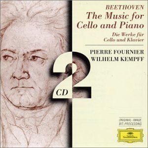 [중고] Pierre Fournier, Wilhelm Kempf / Beethoven : Complete Cello Sonata No.1-5, Variations (2CD/수입/4530132)