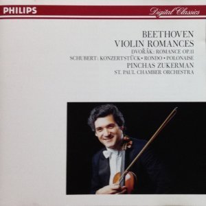 [중고] Pinchas Zukerman / Beethoven : Violin Romances Etc. (일본수입/phcp9032)