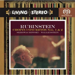 [중고] Arthur Rubinstein / 쇼팽 : 피아노 협주곡 1, 2번 (Chopin : Piano Concertos No.1 Op.11, No.2 Op.21) (SACD Hybrid/수입)
