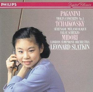 [중고] Midori / Paganini : Violin Concerto, Tchaikovsky (4209432