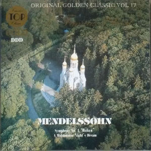 [중고] V.A / Original Golden Classic Vol.17 - Mendelssohn : Symphony No.4 &quot;Italian&quot; A Midsummer Night&#039;s Dream (수입/ws144014)