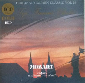 [중고] V.A / Original Golden Classic Vol.15 - Mozart : Symphonies No.35 &quot;Haffner&quot;, No.36 &quot;Linz&quot; (수입ws144016)