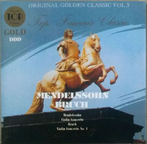 [중고] V.A / Original Golden Classic Vol.3 - Mendelssohn : Violin Concerto, Bruch : Violin Concerto No.1 (수입/ws144028)