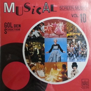 [중고] Golden Screen theme Vol.10 - Musical Screen Music (수입/yjs210)