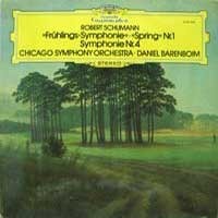 [중고] [LP] Daniel Barenboim / Schumann: Symphoniy No.1 Spring Symphony, No.4 (수입/2530660)