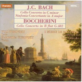 [중고] Yuli Turovsky / Bach, Boccherini - Cello Concertos (수입/chan8470)