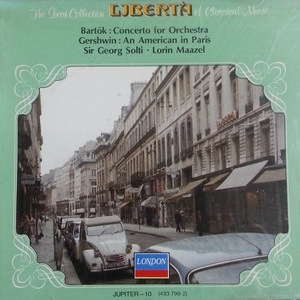 [중고] V.A / The Great Collection Of Classical Music - Bartok : Concerto For Orchestra, Gershwin : An American In Paris (jupiter10)