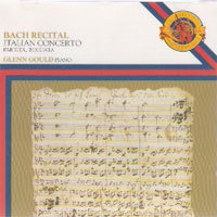 [중고] Glenn Gould / Bach : Italian Concerto (수입/myk42527)
