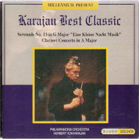 [중고] Herbert Von Karajan / Mozart : Serenade No.13 in G Major Eine Kleine Nacht Musik vol.10