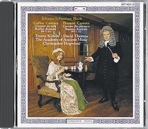 [중고] Emma Kirkby, Christopher Hogwood / Bach: Coffee Cantata BWV211, Peasant Cantata BWV212 (수입/4176212)