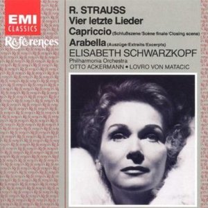 [중고] Elisabeth Schwarzkopf / Strauss: Four Last Songs, Capriccio, Arabella (수입/077776100128)