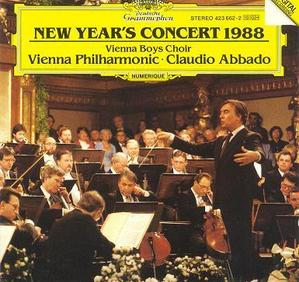 [중고] Claudio Abbado / New Year&#039;s Concert 1988 (4236622)