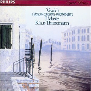 [중고] I Musici, Thunemann / Vivaldi : 6 Bassoon Concerti (수입/4163552)