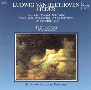 [중고] Peter Schreier, Norman Shetler / Beethoven: Lieder (수입/830851)