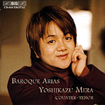 [중고] Yoshikazu Mera / Baroque Arias for counter-tenor (카운터 테너 - 바로크 아리아/수입/biscd919)