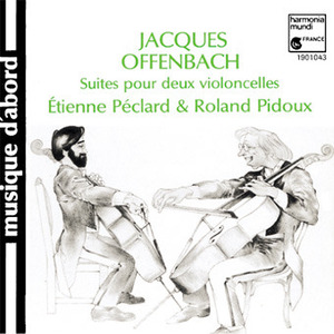 [중고] Roland Pidoux, Etienne Peclard / Offenbach : Suites For Two Violoncellos (수입/hma1901043)