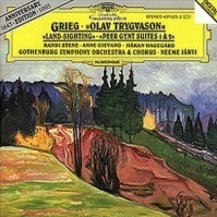 [중고] Neeme Jarvi / Grieg: Olav Trygvason, Peer-Gynt-Suiten No1.2 (dg1320)