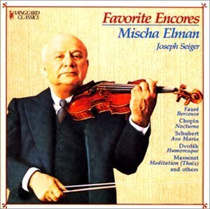 Joseph Seiger, Mischa Elman / Favorite Encores (미개봉/oovc5025)