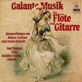 [중고] Paul Meisen, Reinbert Evers / Diabelli, Giuliani: Galante Music For Flute &amp; Guitar (수입/mdgl3061)
