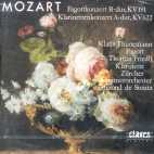 [중고] Klaus Thunemann, Thomas Friedli, Edmond De Stoutz / Mozart : Bassoon Concerto K.191, Clarinet Concerto K.622 (수입/508205)