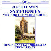 [중고] Ervin Lukacs / Haydn : Symphonies &quot;Oxford&quot; &amp; &quot;The Clock&quot; (수입/hrc089)