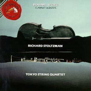 [중고] Richard Stoltzman, Tokyo String Quartet / Brahms, Weber : Clarinet Quintets (수입/09026680332)