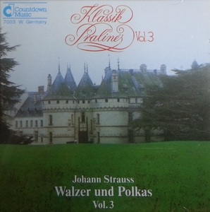 [중고] Klassik Pralines Vol.3 - Johann Strauss, Walzer und Plkas Vol.3 (수입/7003)