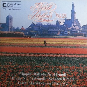 [중고] Klassik Pralines Vol.21 - Chopin : Ballade Nr.4, Etude Nr.7, Scherzo, Liszt : Klavierkonzert Nr.1,2 (수입/7021)