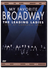 [중고] [DVD] 브로드웨이 리딩 레이디스 (My Favorite Broadway - The Leading Ladies Live At Carnegie Hall)