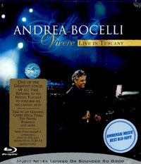 [중고] [Blu-Ray] Andrea Bocelli / Vivere: Live In Tuscany (수입)