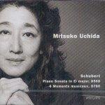 [중고] 미츠코 우치다 - Mitsuko Uchida / 슈베르트 : 피아노 소나타, D568 &amp; 악흥의 순간, D780 (수입/470 164-2)